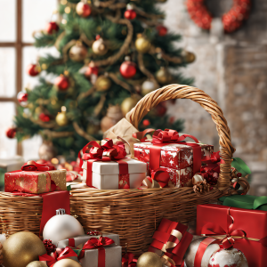 Nos cadeaux                   pour Noël