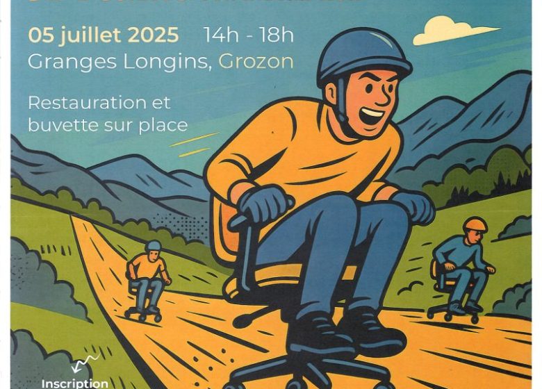 Course de fauteuils de bureau