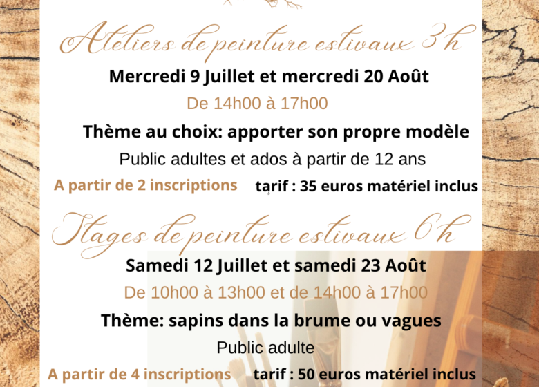 Oeuvres des élèves