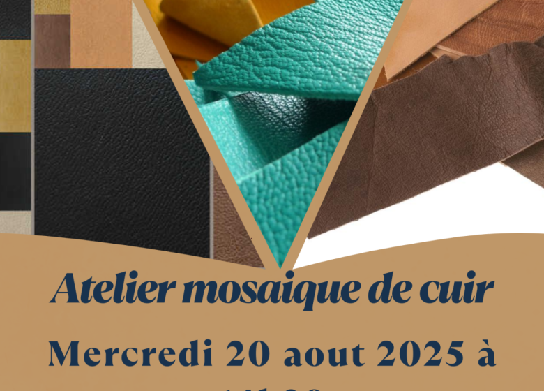 Atelier enfant – Mosaïque cuir