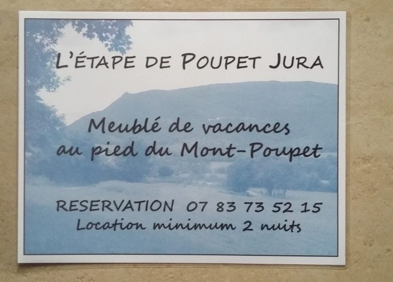 L’Étape de Poupet Jura