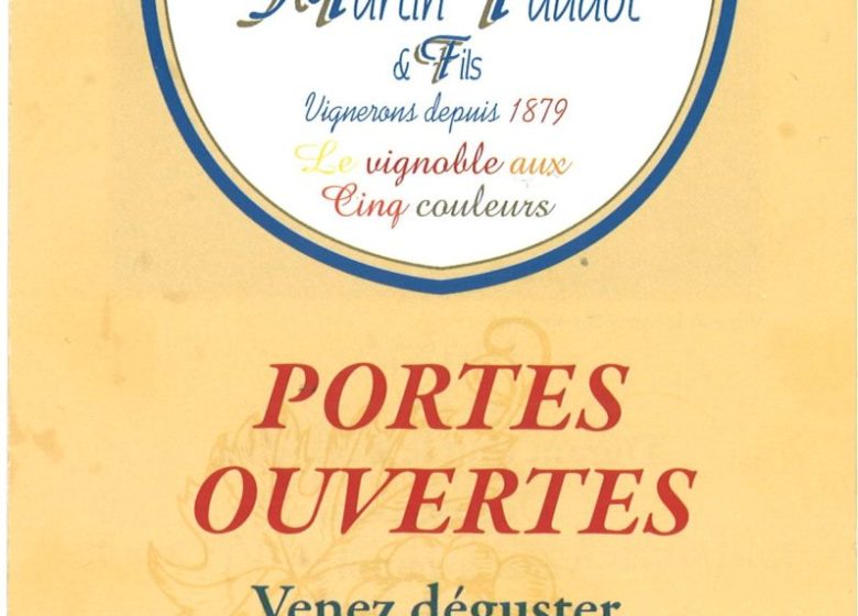 Domaine Martin Faudot, portes ouvertes