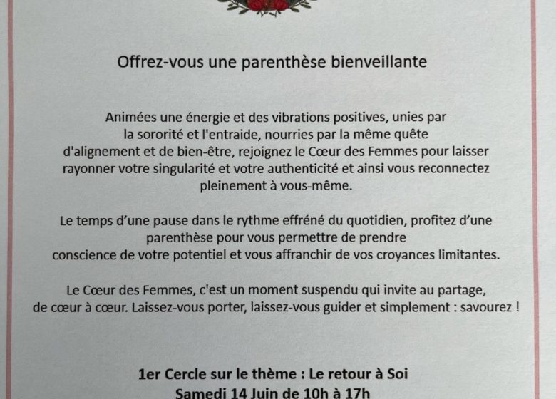 Cercle du Cœur des femmes