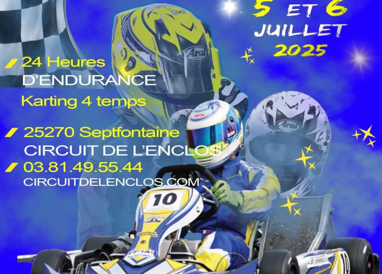 Karting – 24 heures de l’Enclos