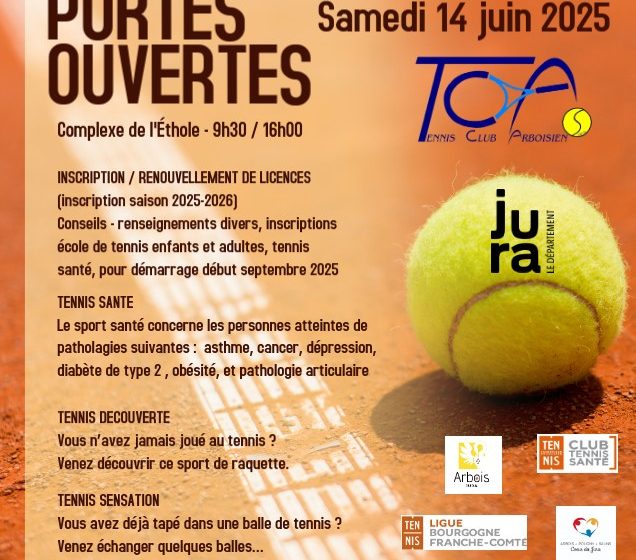 Portes Ouvertes du Tennis Club Arboisien
