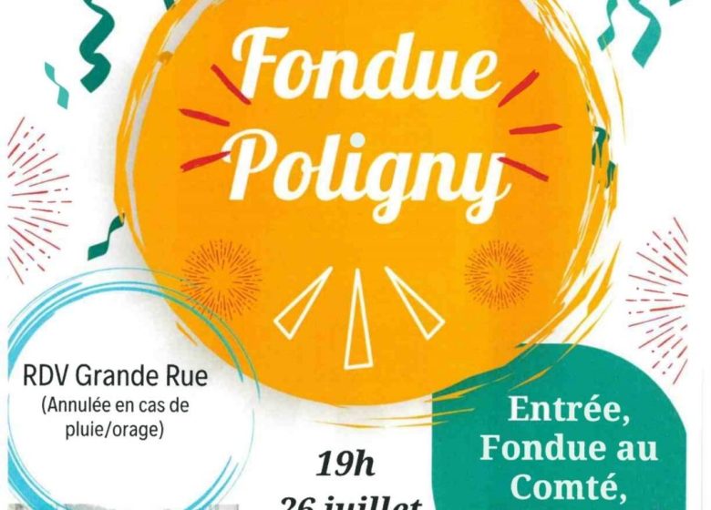 Fondue Poligny