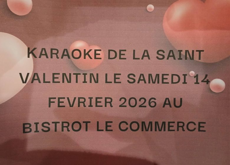 Menu Saint-Valentin