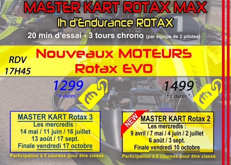 Karting – Challenge master kart rotax max