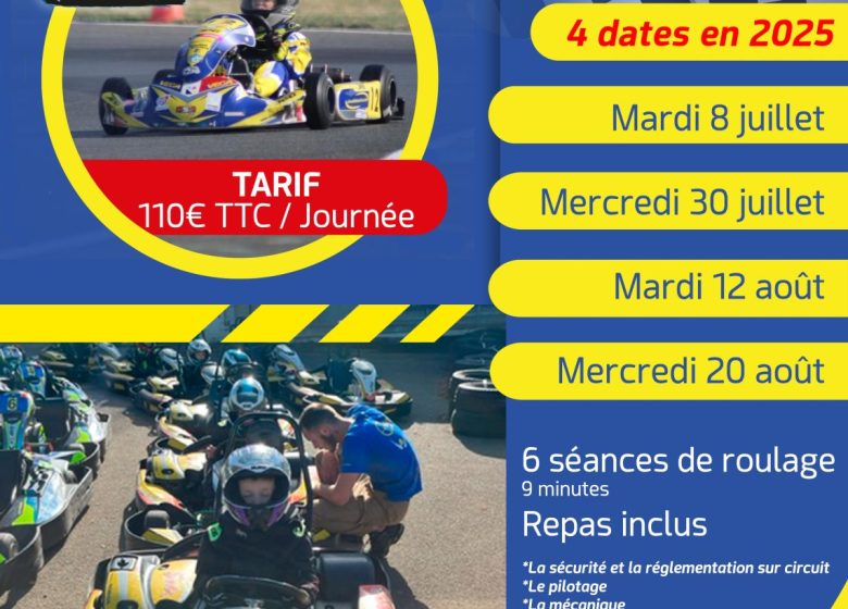 Karting – Stages été jeunes