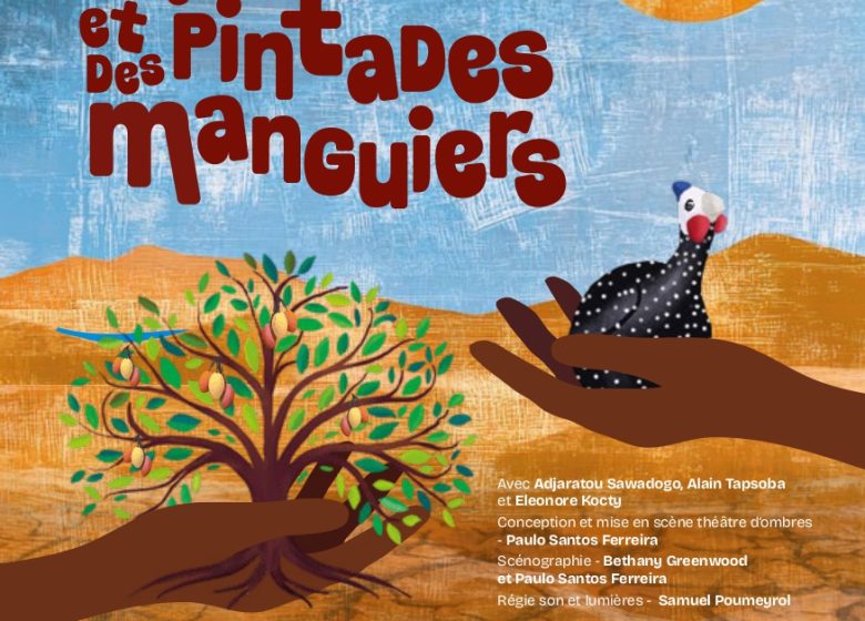 Des pintades et des manguiers