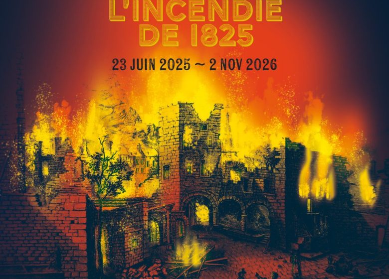 Salins, l’incendie de 1825