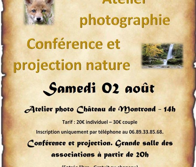 Conférence et projection