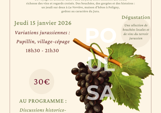 Pupillin, village-cépage