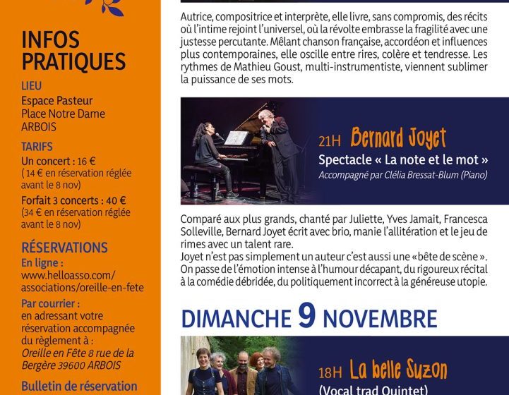 Festival Chansons d’automne