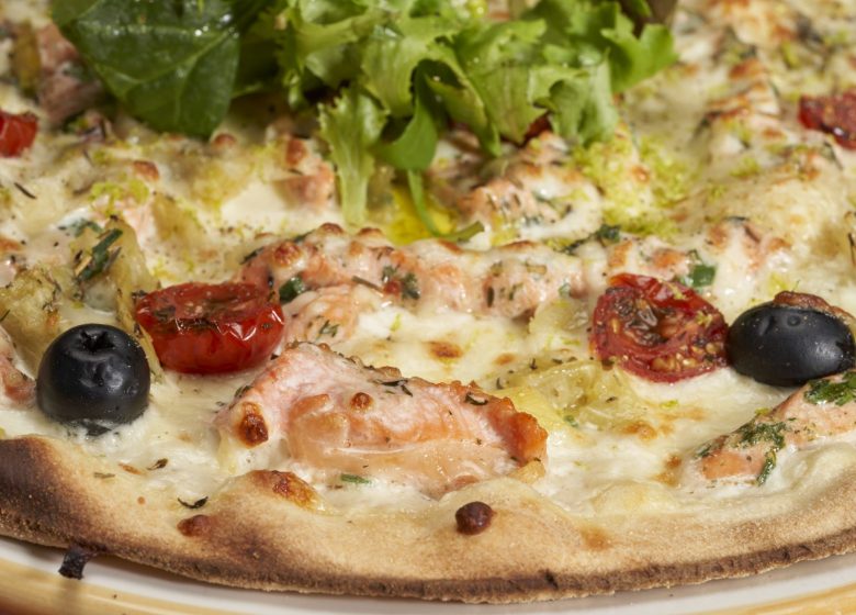 Comptoir à pizzas