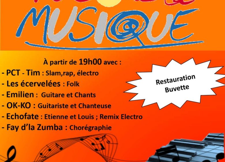 Fête de la musique à Fay-en-Montagne