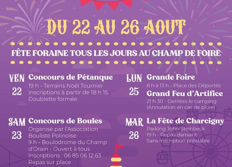 Grande Foire & Grand Feu d’Artifice