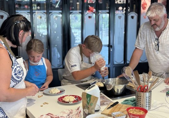 Atelier cuisine avec un chef