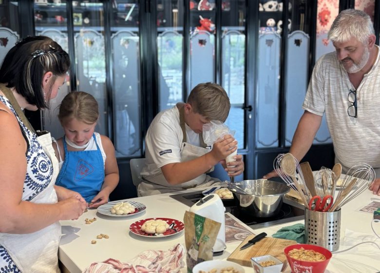 Atelier cuisine avec un chef