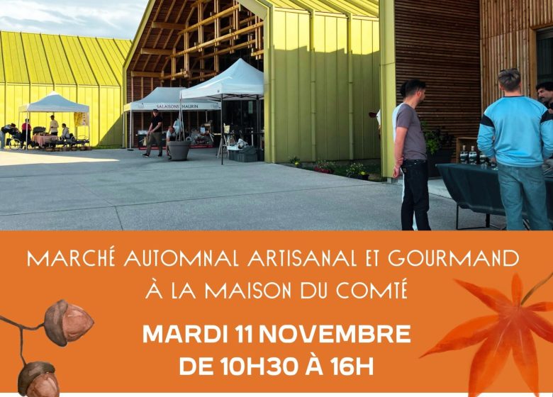 Marché automnal, artisanal et gourmand