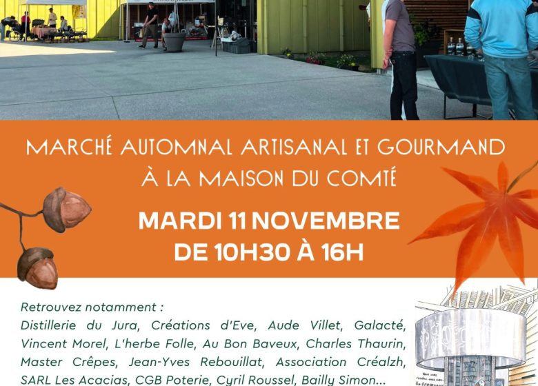 Marché automnal, artisanal et gourmand