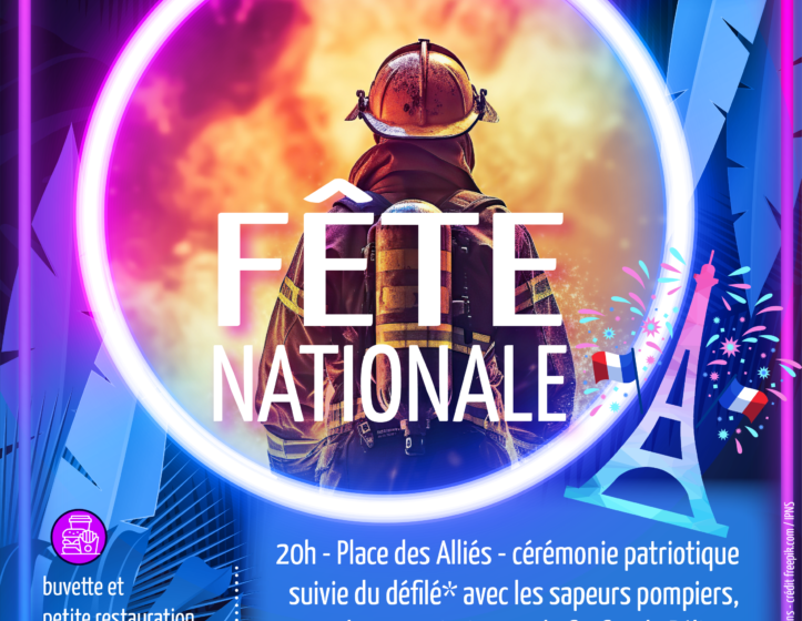 Fête Nationale à Salins