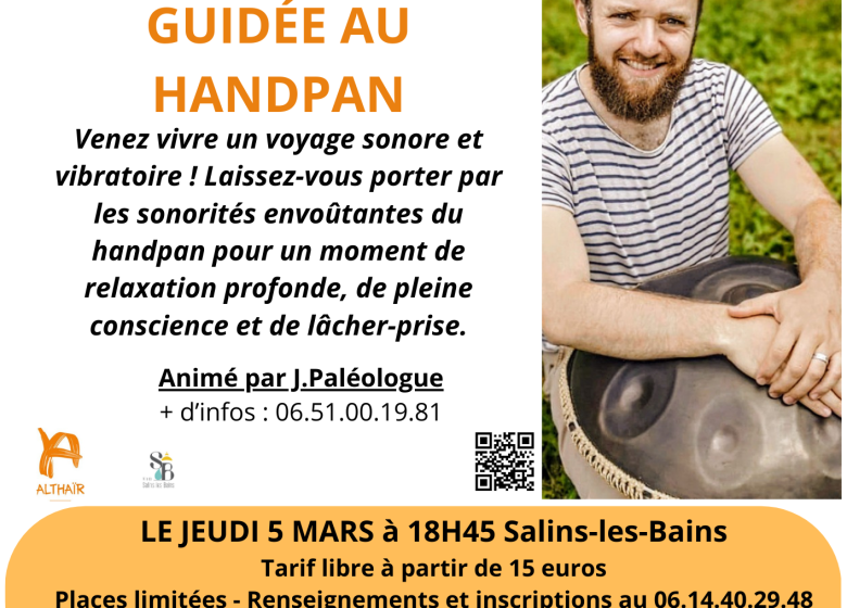 Méditation guidée au handpan