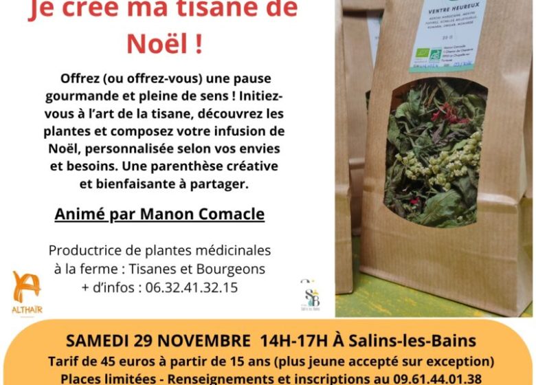 Je crée ma tisane de Noël