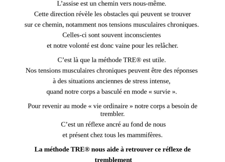 Yoga & méthode TRE®