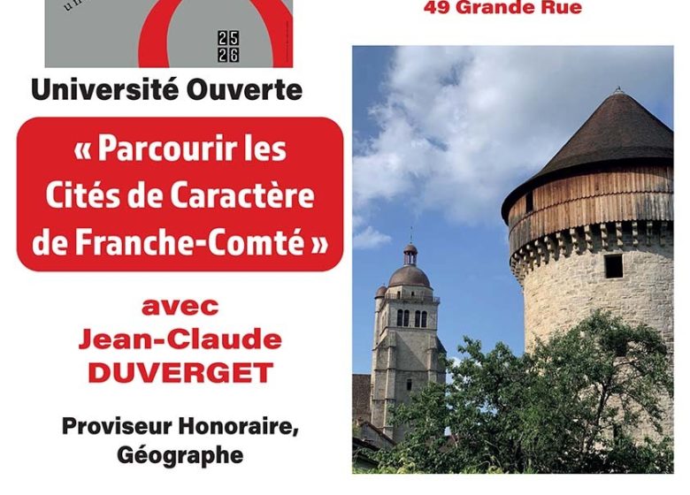 Parcourir les Cités de Caractère de Franche-Comté