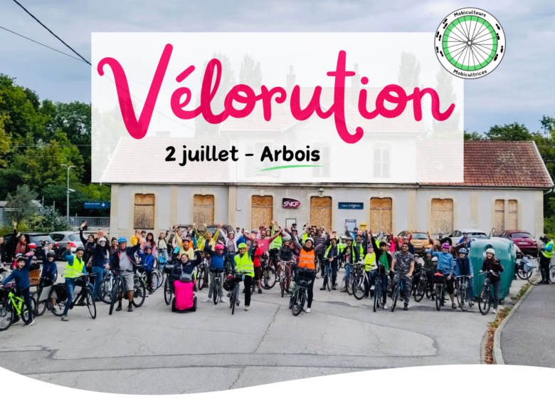 Vélorution sur Arbois: Tou.te.s à vélo !
