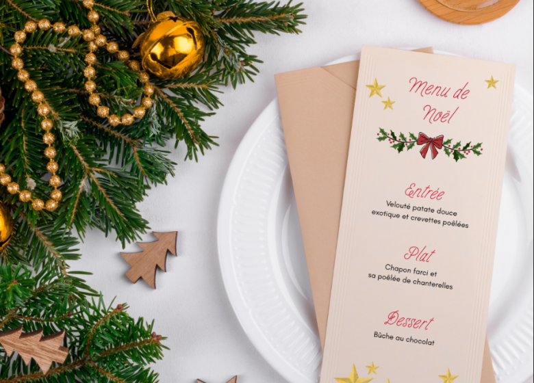 Menus & marque-places festifs