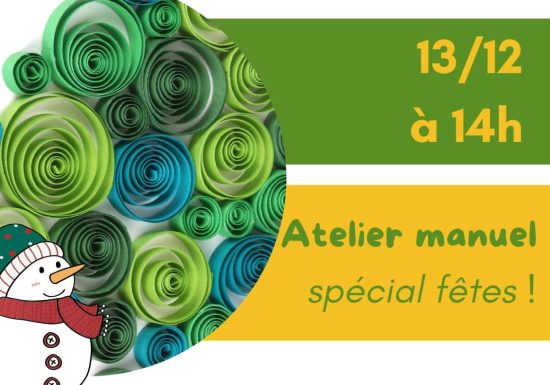 Décos de Noël en papiers