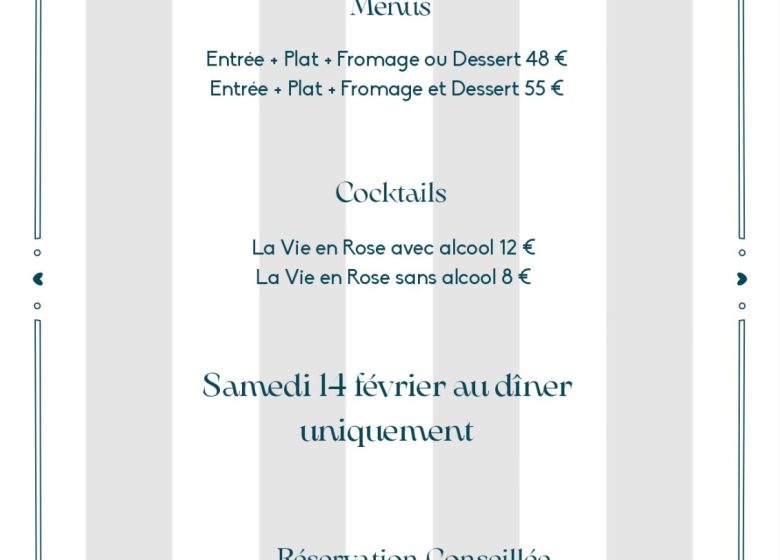 Dîner de Saint-Valentin