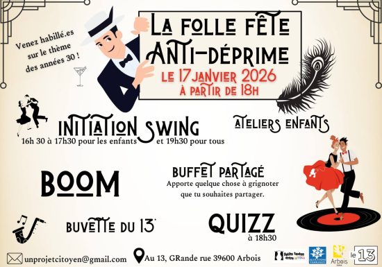 La Folle fête anti-déprime