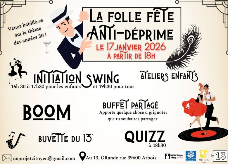 La Folle fête anti-déprime